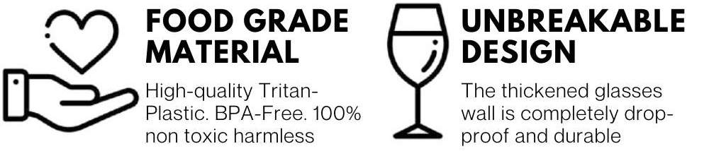 Plastic Champagne Flute dimensions and specifications