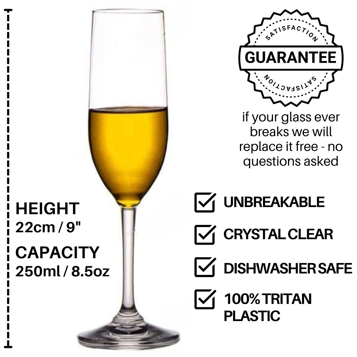 Plastic Champagne Flute: image 2